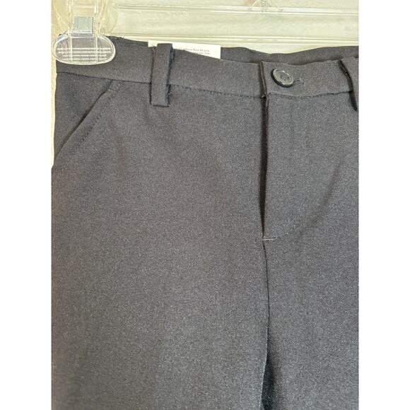 NWT H&M Dress Pants Slacks Black Boys 6 Adjustable Waist Slim Fit NEW - Picture 2 of 6